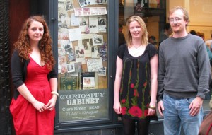 Clare Breen, Lynda Reynolds and Thomas Lawton at the exhibition launch