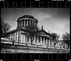 Nicholas Mackey; Four Courts Dublin; Silver photographic print; 73 x 80 cm