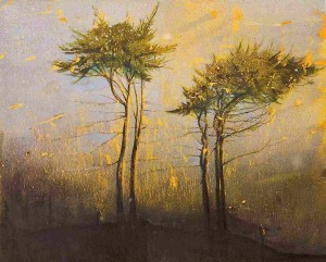 Elizabeth Magill; Blue Hold; Oil; 153 x 183 cm