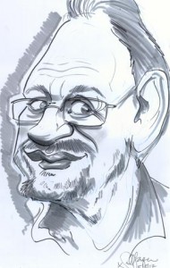 Niall O'Loughlin Caricature