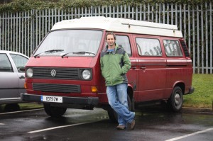 Daragh with Wanda (photo Liam Madden)