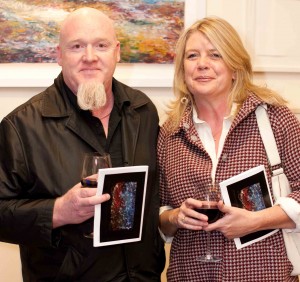 Paul and  Jenny Hughes at the Art Auction Launch