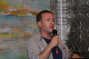 Scoop CEO Andy Sweeney at the Launch