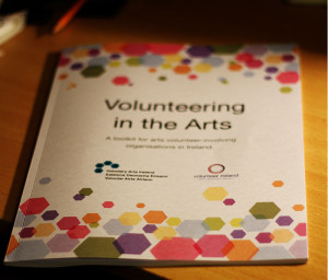 ‘Volunteering in the Arts’ toolkit (photo Liam Madden)