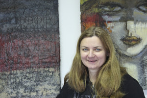 Artist Ludmila Korol (photo Liam Madden)