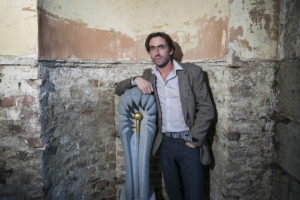 Sculptor Richie Healy from Rathfarnham (photo Andres Poveda)