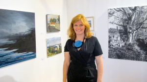 Rosemarie Noone from Claremorris Gallery (photo Liam Madden)